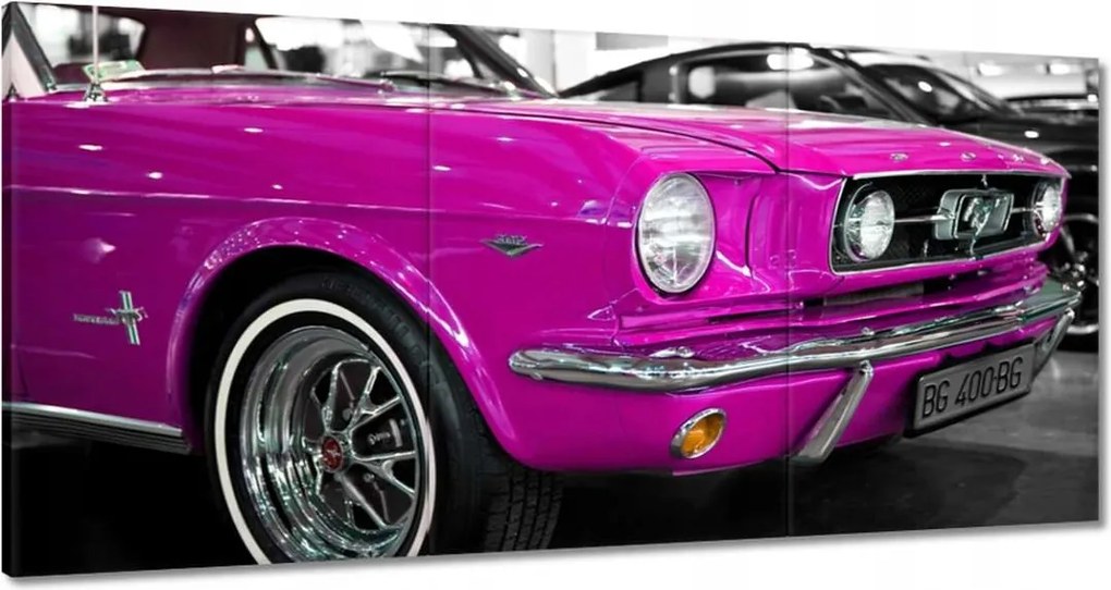 Képek 180x90 Rózsaszín Ford Mustang