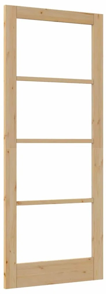 Belső Ajtó Üveggel ORKDAL Barna 86 x 211 cm
