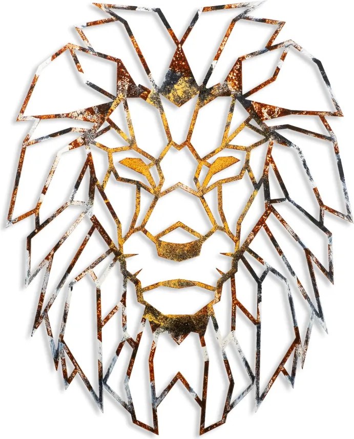 Lion fém fali dekoráció, 40 cm – TR891TNL2418