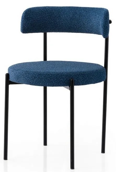 Gini Dark Blue and Black étkezőszékek, 2 db