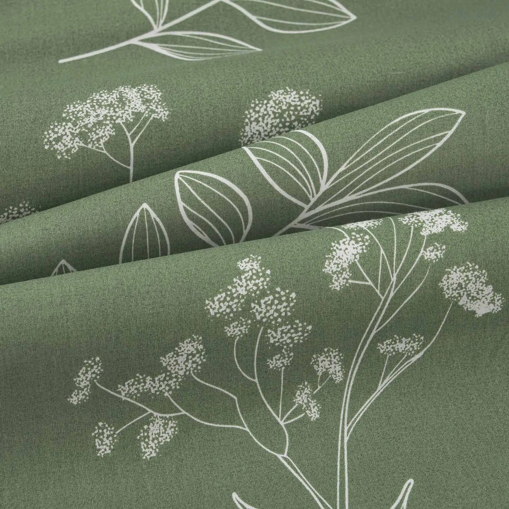 Goldea pamut párnahuzat - gyógynövény levelek 50 x 50 cm