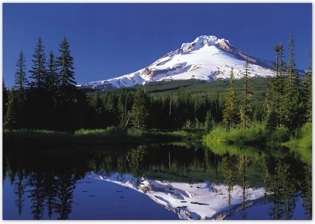 Poszterek 100x70 Lépcsőzetes hegyek