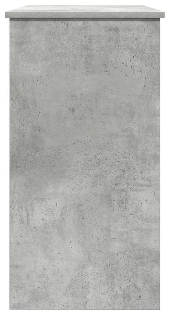 betonszürke forgácslap íróasztal 80 x 40 x 75 cm