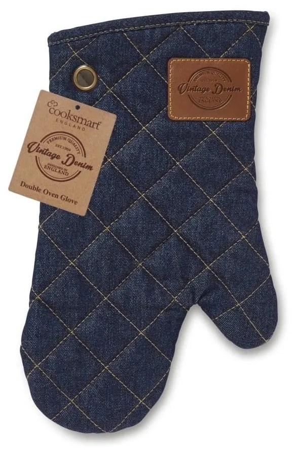 Konyharuha, kötény és edényfogó szett 5 db-os Oxford Denim – Cooksmart ®