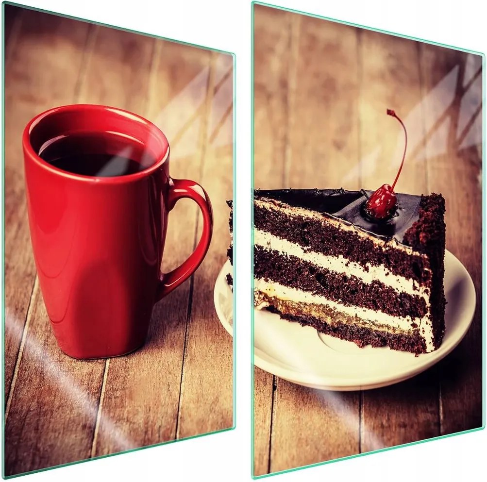 7in1 Üveg védőlap tűzhelyhez 2x35x52 Kávé