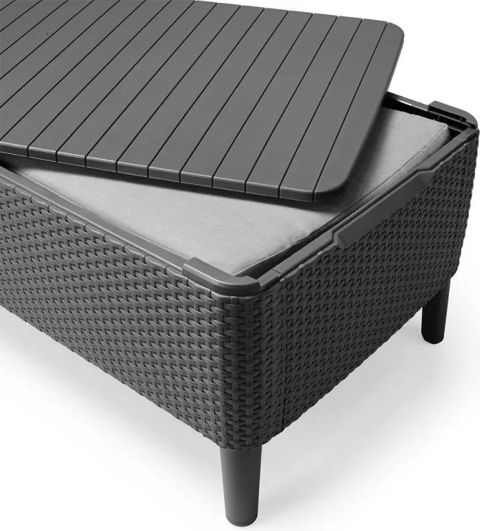 Kerti asztal SALEMO - grafit