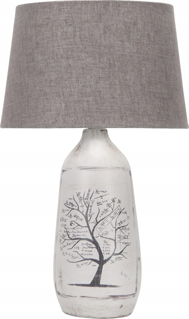 Asztali lámpa Candellux Wales szürke 60 W