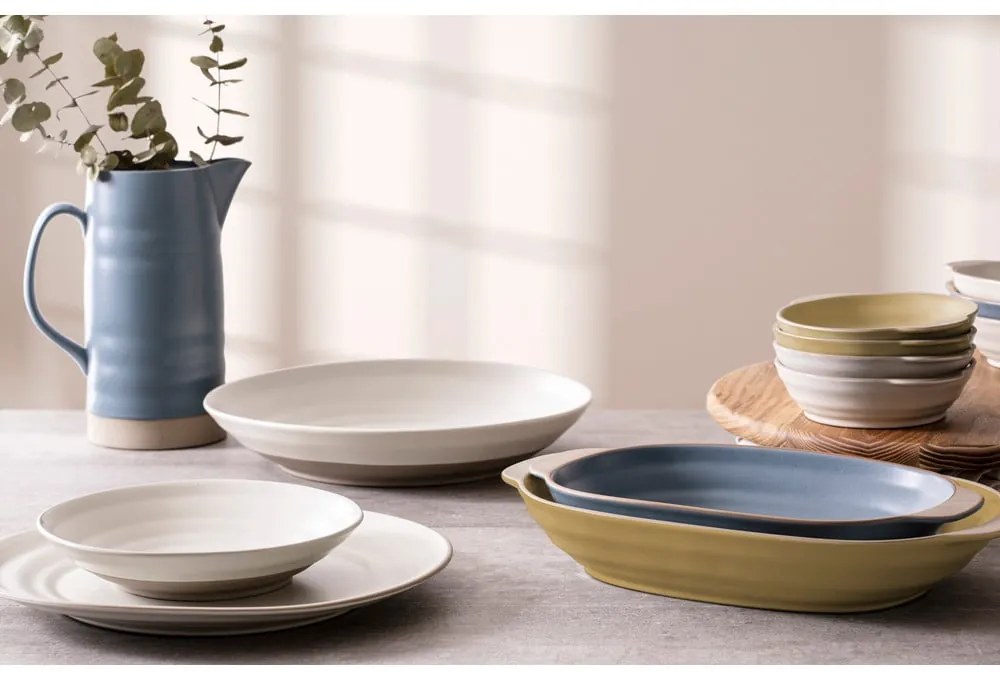 Agyagkerámia sütőtál készlet 4 db-os 15x17 cm Clyde – Ladelle