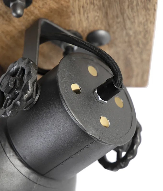 Ipari reflektor sötétszürke mangófa betéttel 18 cm - Mangoes