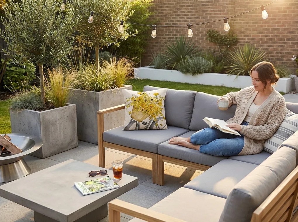 Lenvászon párnahuzat VELOBLOOM 45x45 cm, krémszínű