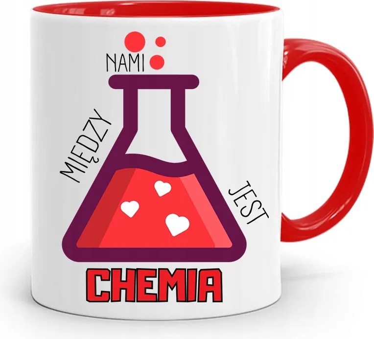 Piros Bögre Lányoknak Kémia Közöttünk nyomott mintával