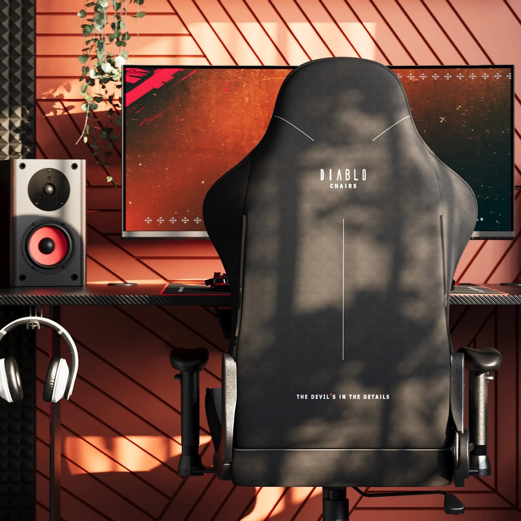 Diablo X-Starter szürke szövet gamer szék