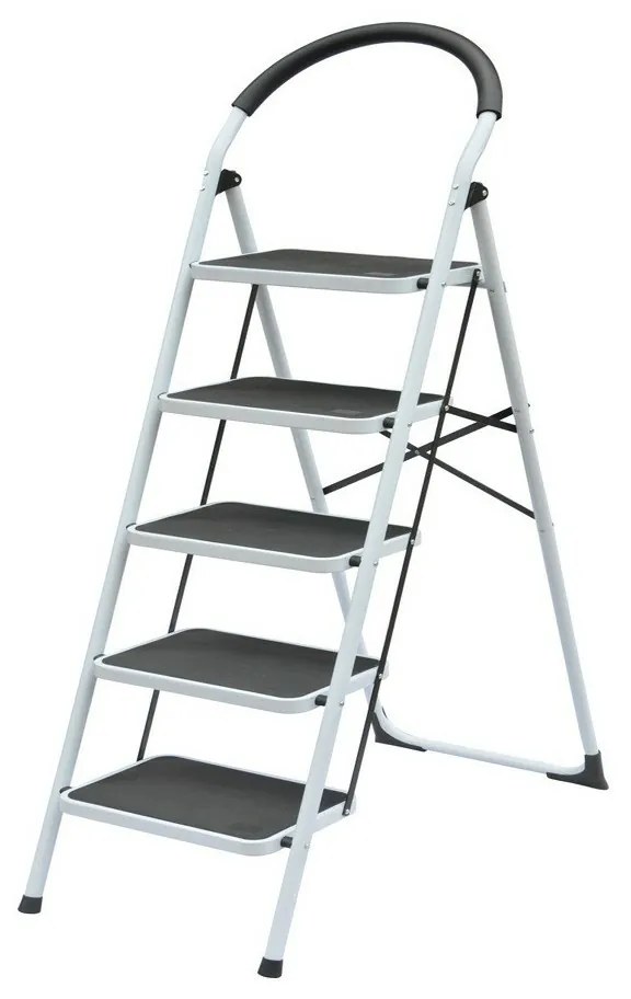Klapp acéllépcső, 5 fokos
