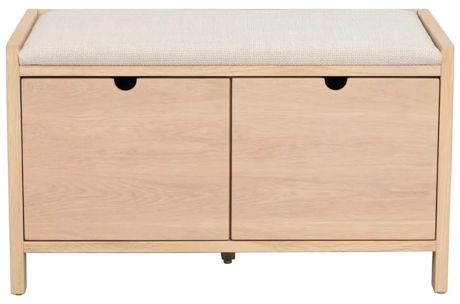 Natúr színű pad Hillmond – Rowico