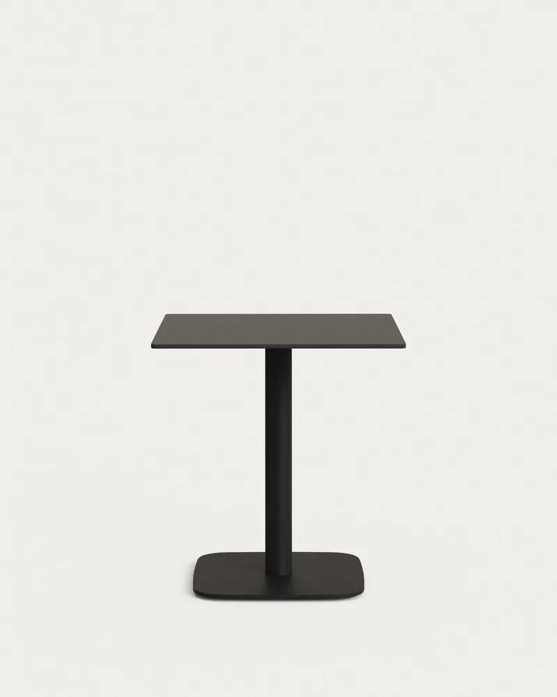 Fém kerti étkezőasztal 68x68 cm Dina – Kave Home