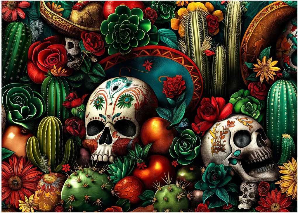 Kép - Mexikói koncepció (70x50 cm)