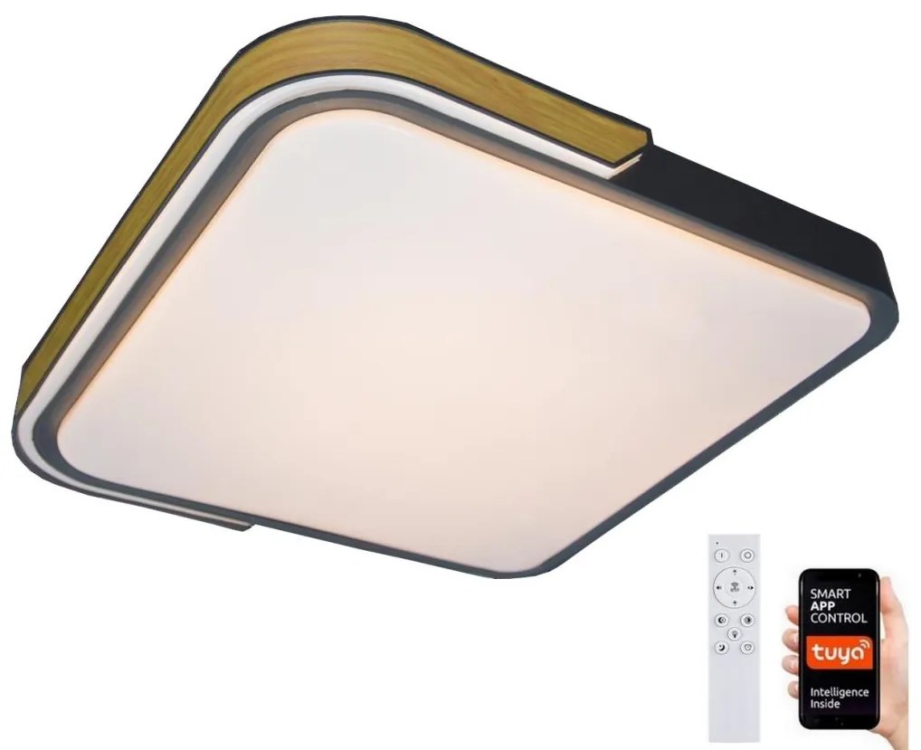 Rabalux 71146 - LED Dimmelhető mennyezeti lámpa ARILD LED/48W/230V Wi-Fi Tuya