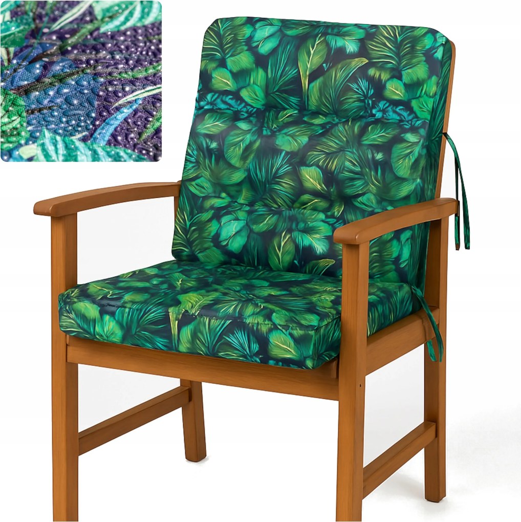 Kerti szék párna Hintapárna Kerti napozóágy 60 cm széles