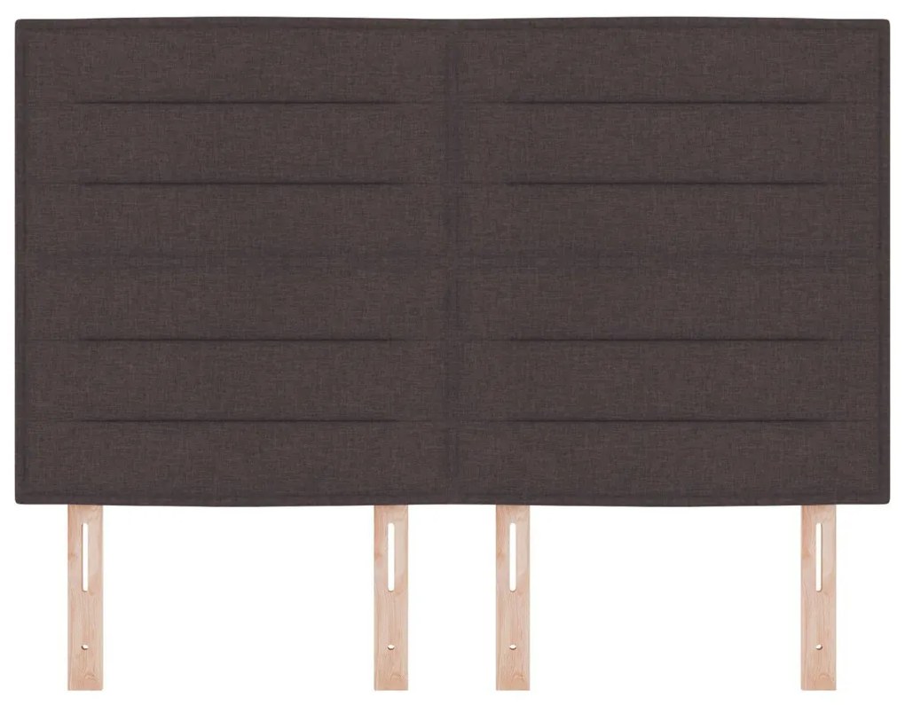Fejtámla Sötétbarna 140 cm Szövet