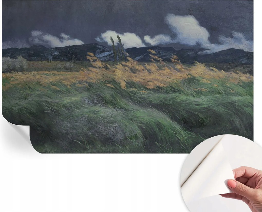 Dekoratív öntapadós fotótapéta irodába Felfújható fű 416x254 cm