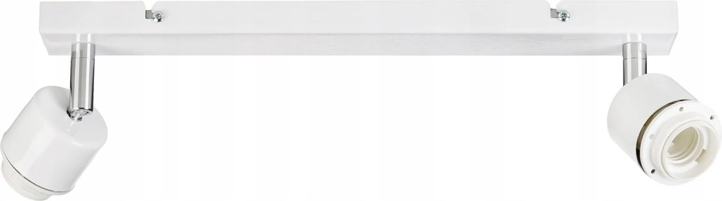 Alap Mennyezeti Lámpa Plafon Állítható Loft Fém 2X E27 Lámpabúra