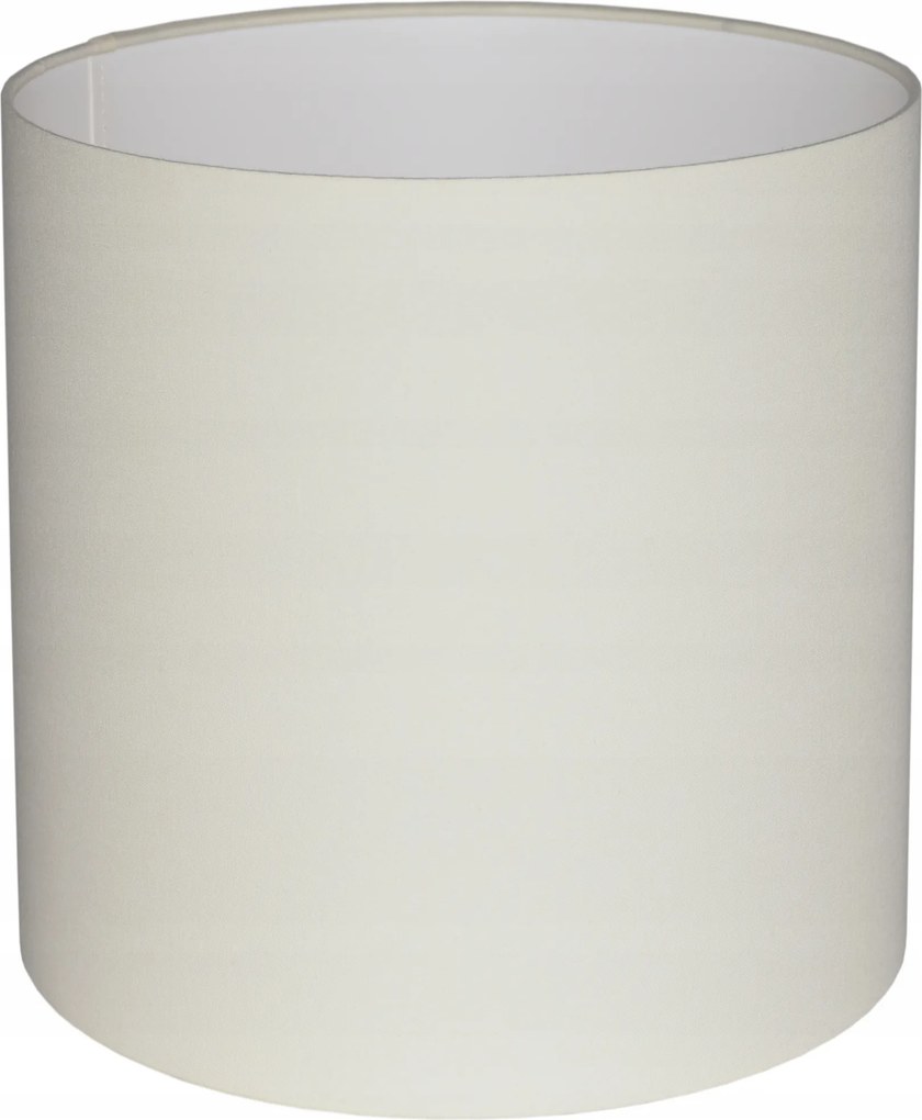 Elegáns Lámpaernyő Feltekerhető Szélek henger lámpabúra 15 cm E27 Krém Mirano