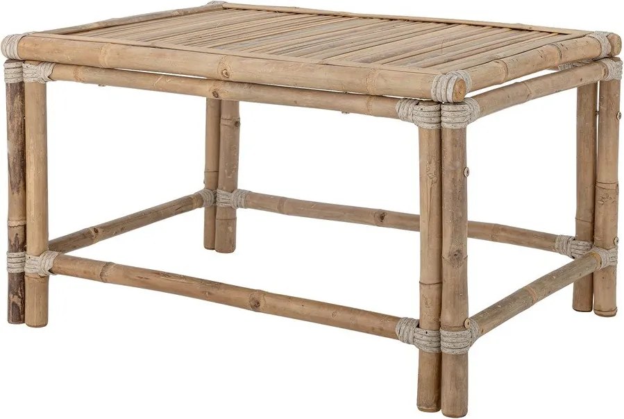 Bambusz kerti dohányzóasztal 60x90 cm Sole – Bloomingville