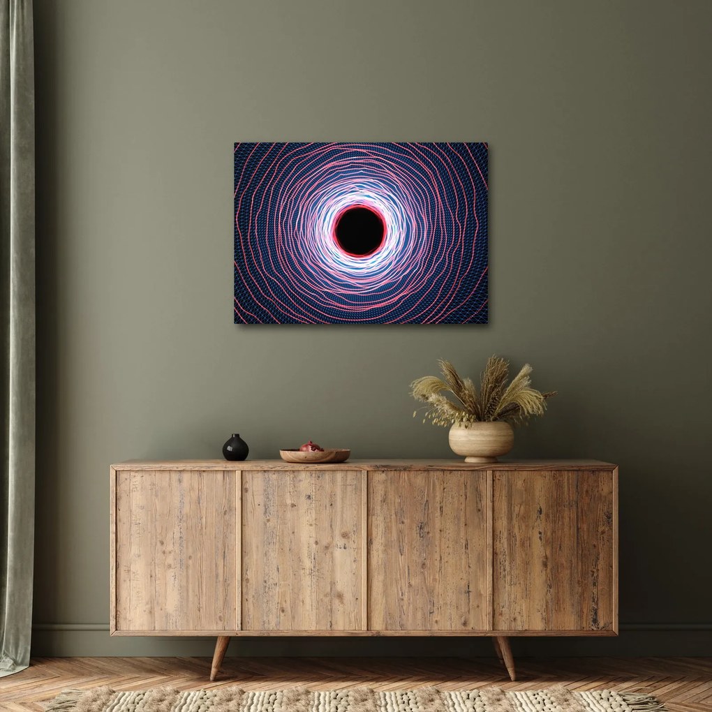 A kör absztrakció képe (70x50 cm)