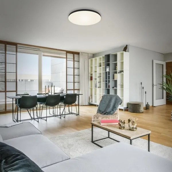 Briloner 7068-015 - LED Mennyezeti lámpa FLAME LED/24,5W/230V 3000K fekete