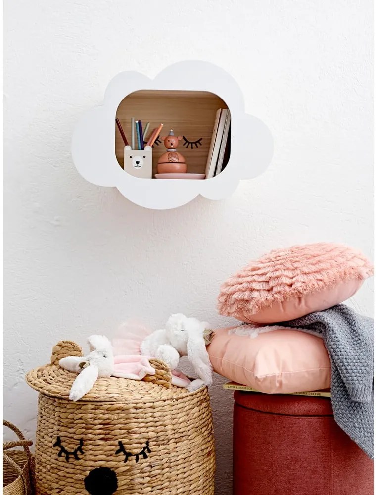 Vízijácint játéktároló kosár fedéllel, ⌀ 42 cm - Bloomingville Mini