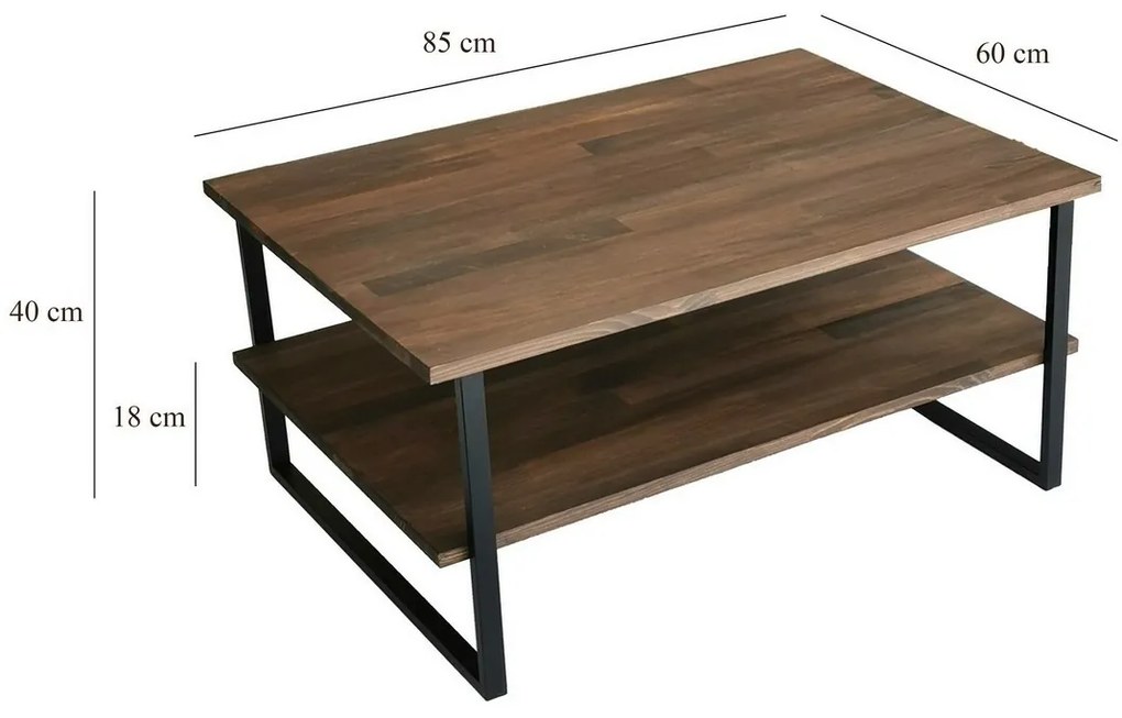 Neta Walnut konferenciaasztal