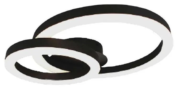 LED Mennyezeti lámpa LED/20W/230V 3000K fekete