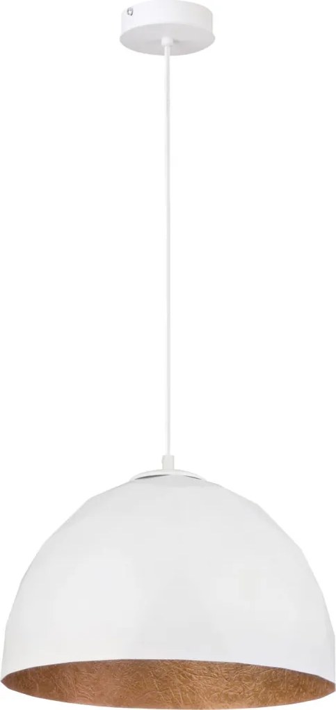 SIGMA LIGHTING 31374 DIAMENT Modern Függesztett Lámpa Fehér, Réz E27 IP20