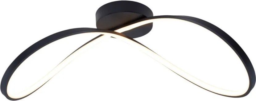 ZUMA LINE 19600C-BK ERDA Modern LED Mennyezeti Lámpa Fekete LED IP20