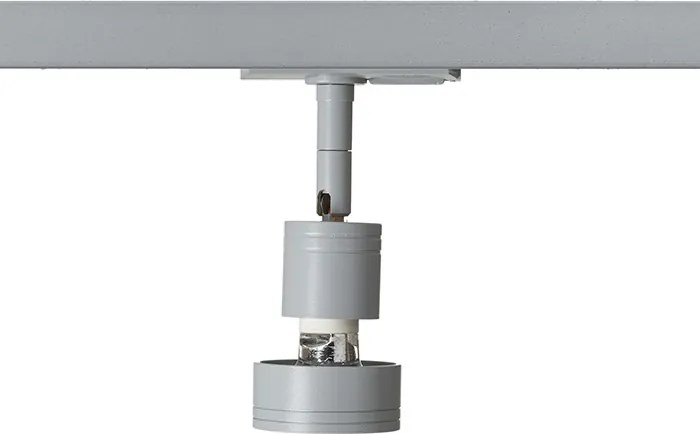RENDL PURINA egyáramkörös sínre ezüstszürke 230V LED GU10 8W