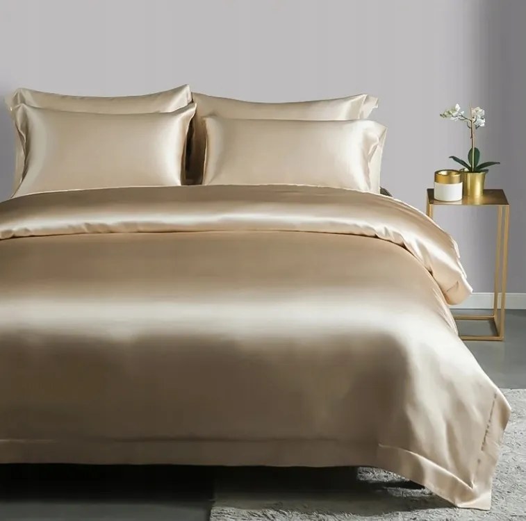 Selyem ágyneműhuzat 180x200 +2x 50x70 paplan párna