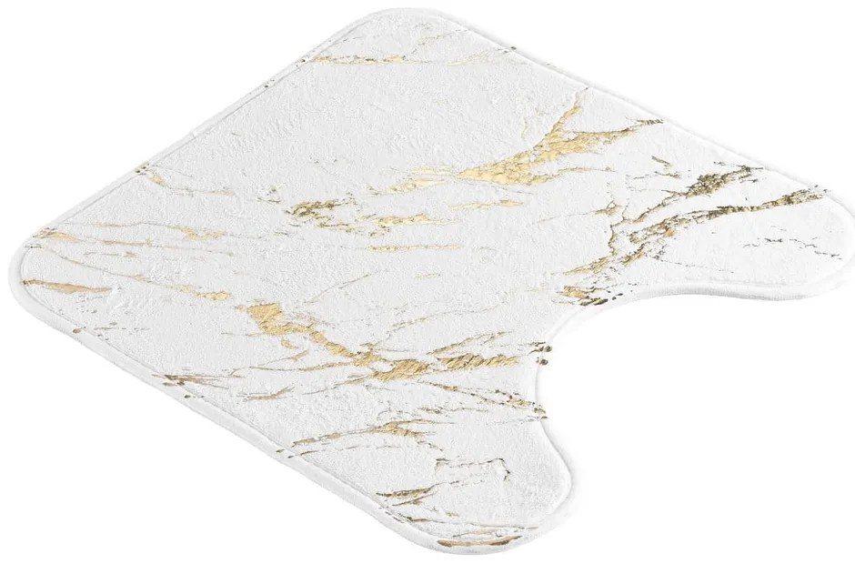 Fehér-aranyszínű fürdőszobai kilépő 45x45 cm Aquamarbre – douceur d'intérieur