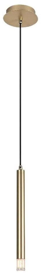 Rabalux 72357 - Csillár zsinóron RAMIRA 1xG9/5W/230V arany