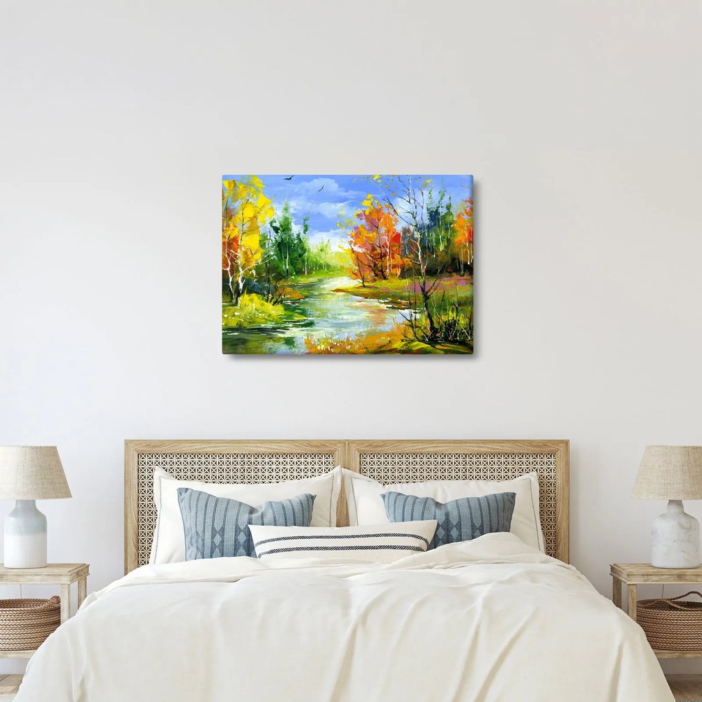Kép - Tájfestés (70x50 cm)