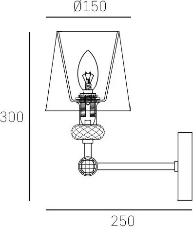 Cosmolight modern fali lámpa doha fehér nikkel cosw01292ni-wh