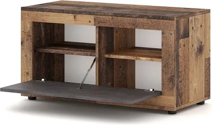 LUNA2 GAR.SZAFKA NA BUTY 1D OLD STYLE DARK/MATERA