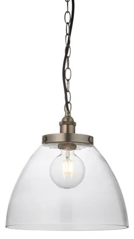 Endon 106896 - HANSEN láncos csillár 1xE27/10W/230V matt króm