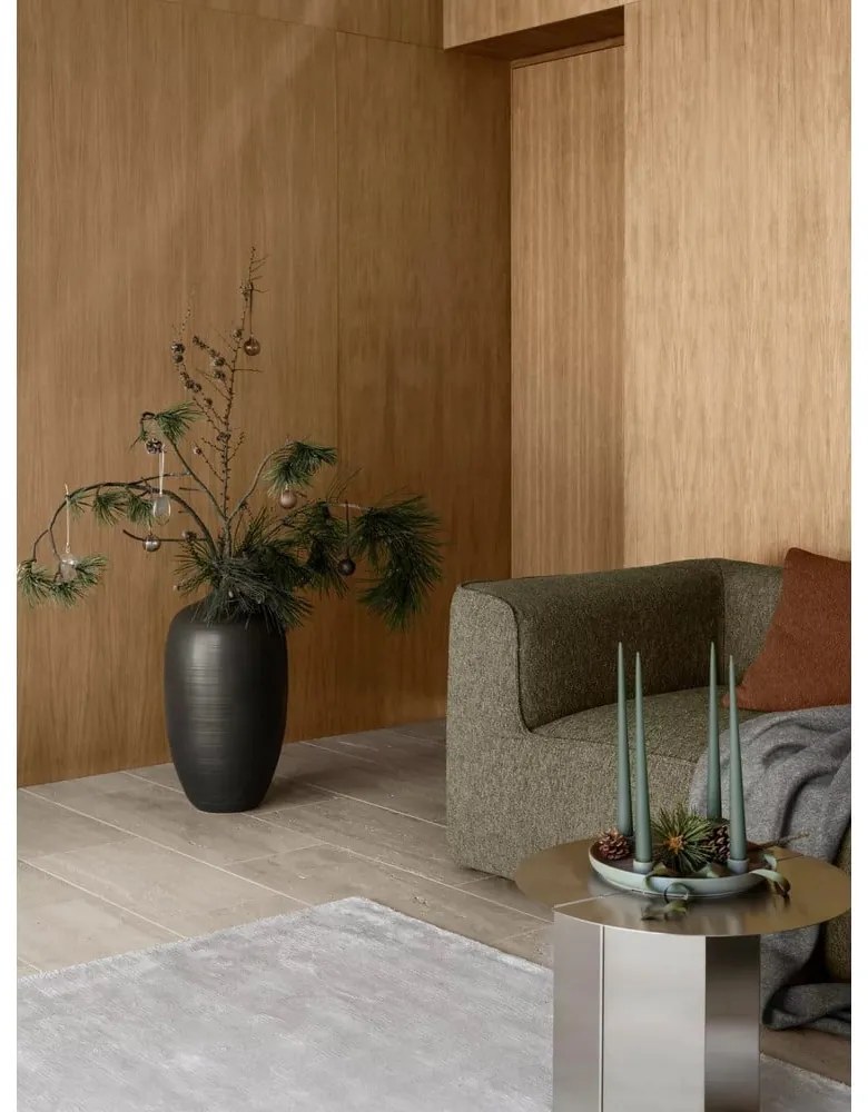 Szürke gyapjúkeverék takaró 145x200 cm Ahwi – Blomus