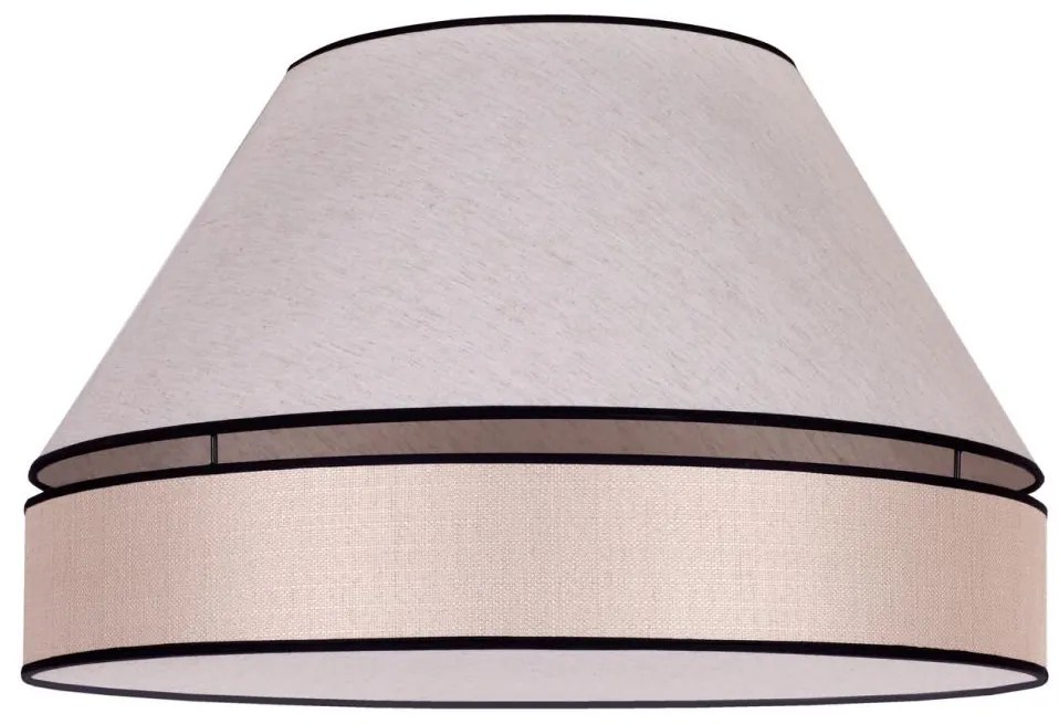 Duolla - Mennyezeti lámpa AVIGNON 3xE27/15W/230V á. 60 cm bézs