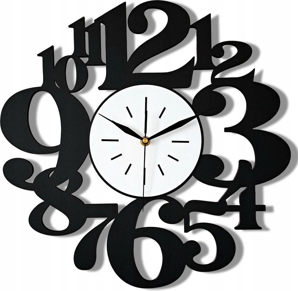 Nagy, Modern Falióra, Nagy Számok, Jól Olvasható, CSENDES,3 Méret
