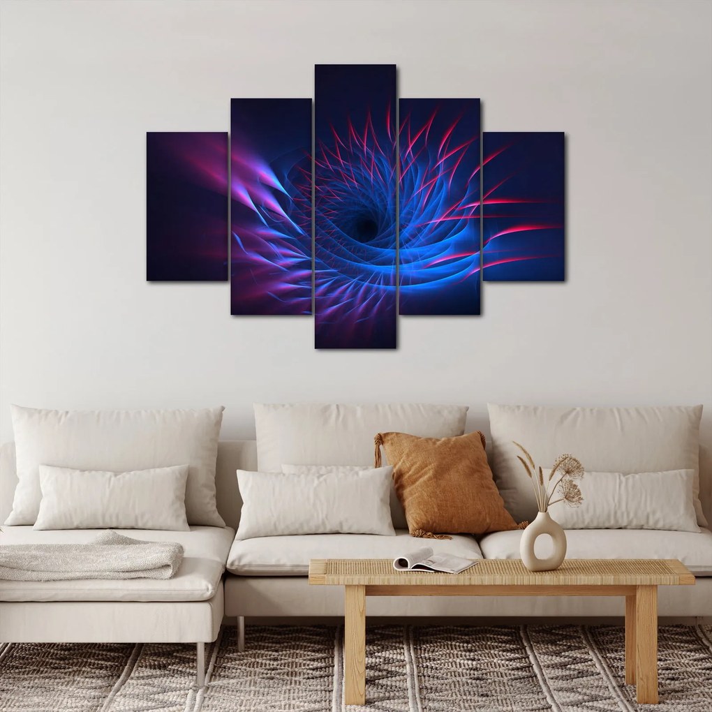 Kép - virág absztrakció (150x105 cm)