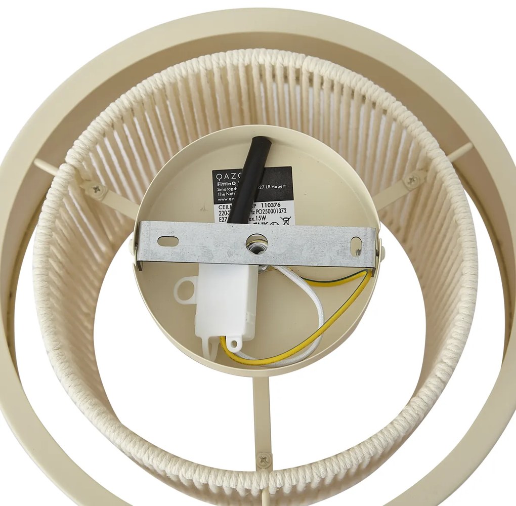 Modern bézs mennyezeti lámpa arany színnel - Kora