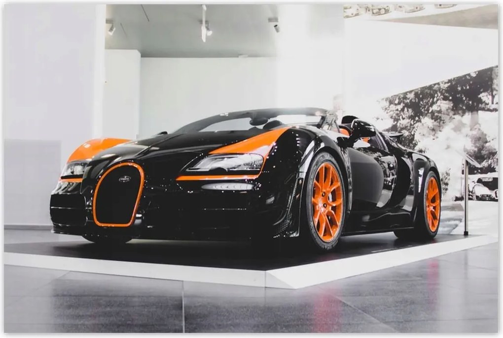 Poszterek 120x80 Bugatti Autó