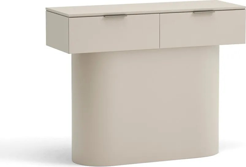 Bézs konzolasztal 36x100 cm Totem – Teulat