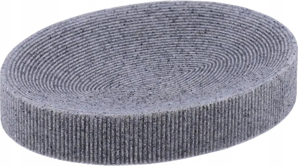 Fürdőszobai Szappantartó Szürke mosdópulthoz Bordázott